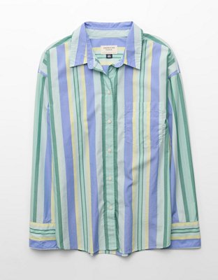 AE Poplin Button-Up Shirt