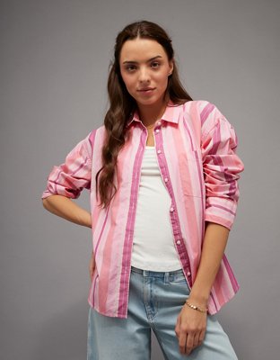 AE Poplin Button-Up Shirt