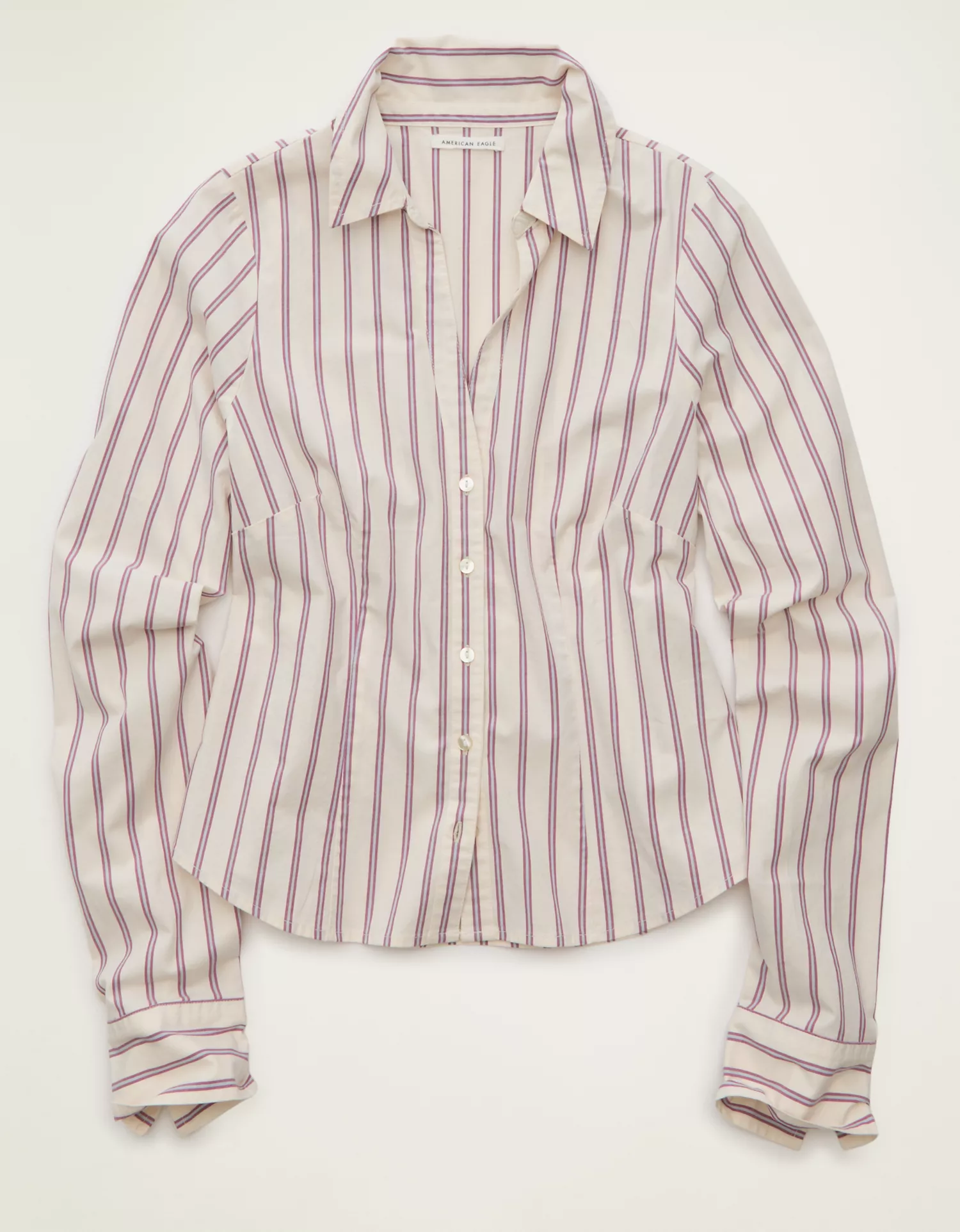 AE Fitted Button-Up Shirt - thumbnail 8