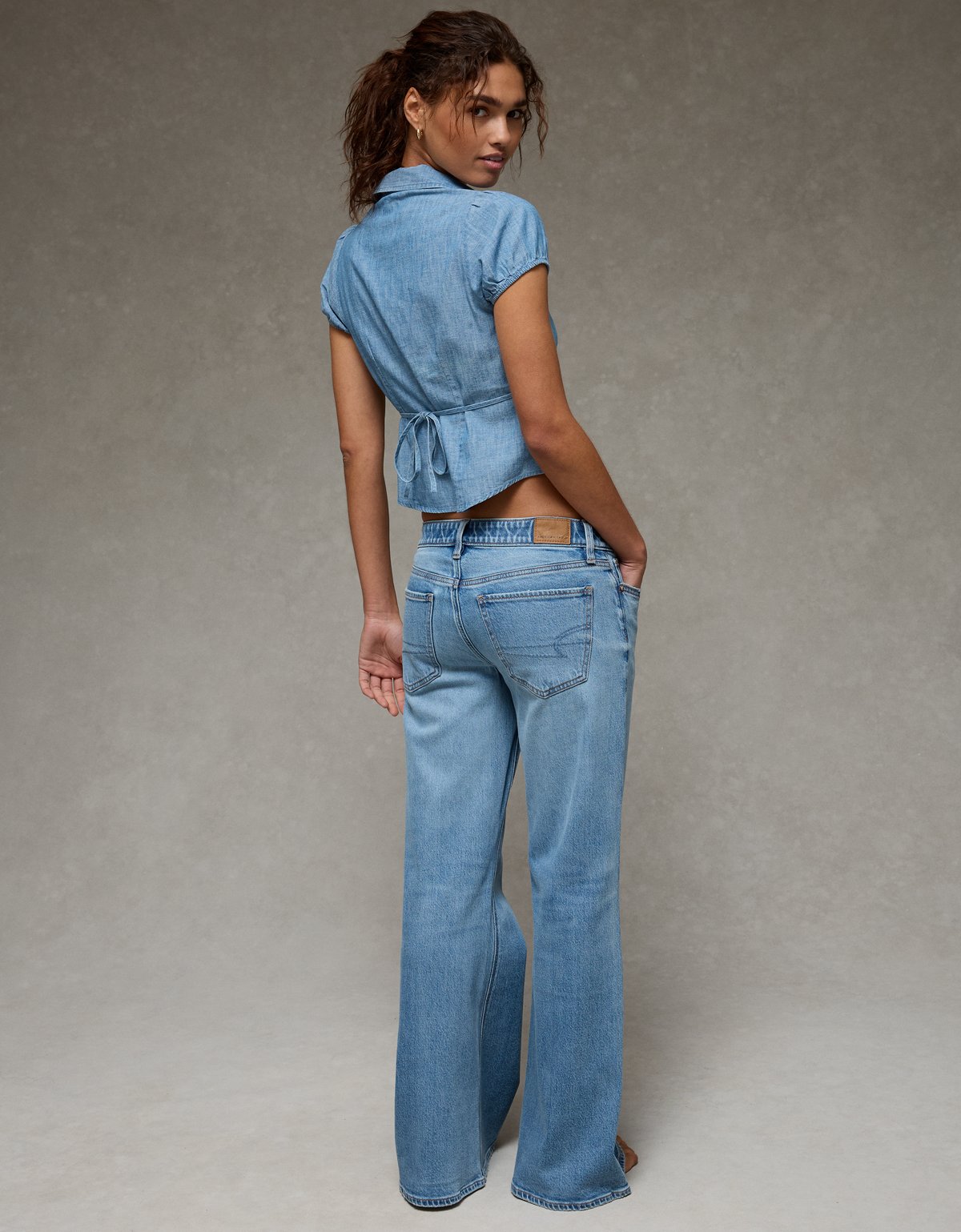 AE Short-Sleeve Button-Up Shirt - image 2