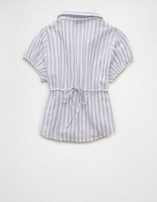 AE Short-Sleeve Button-Up Shirt