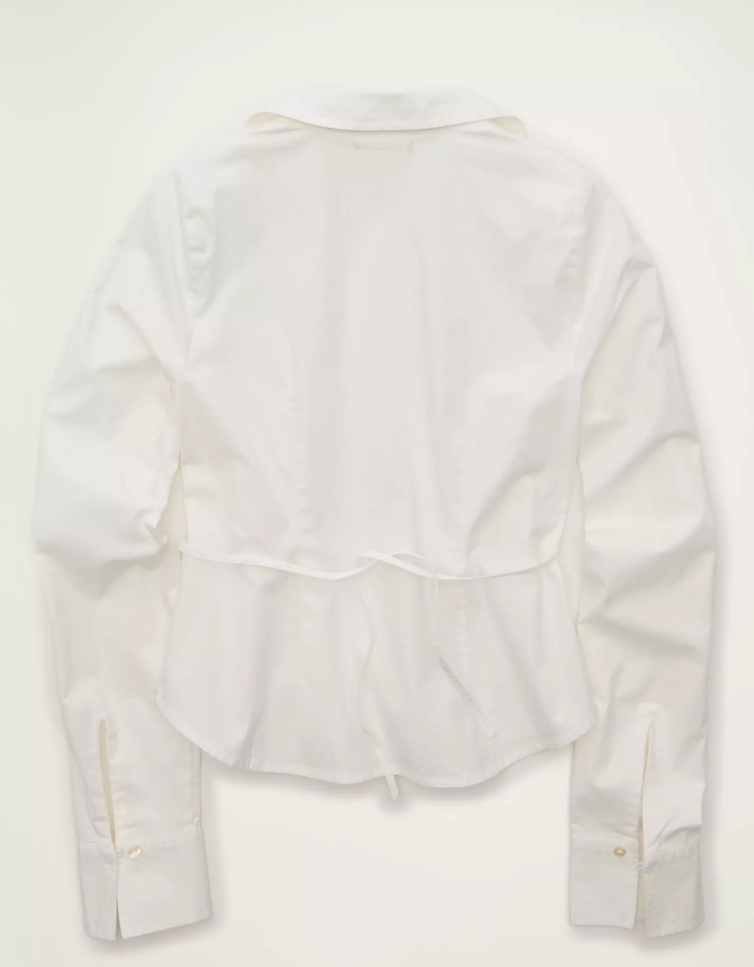 AE Fitted Poplin Button-Up Shirt - thumbnail 4