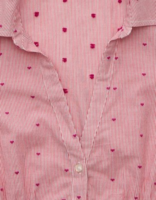 AE Short-Sleeve Button-Up Shirt