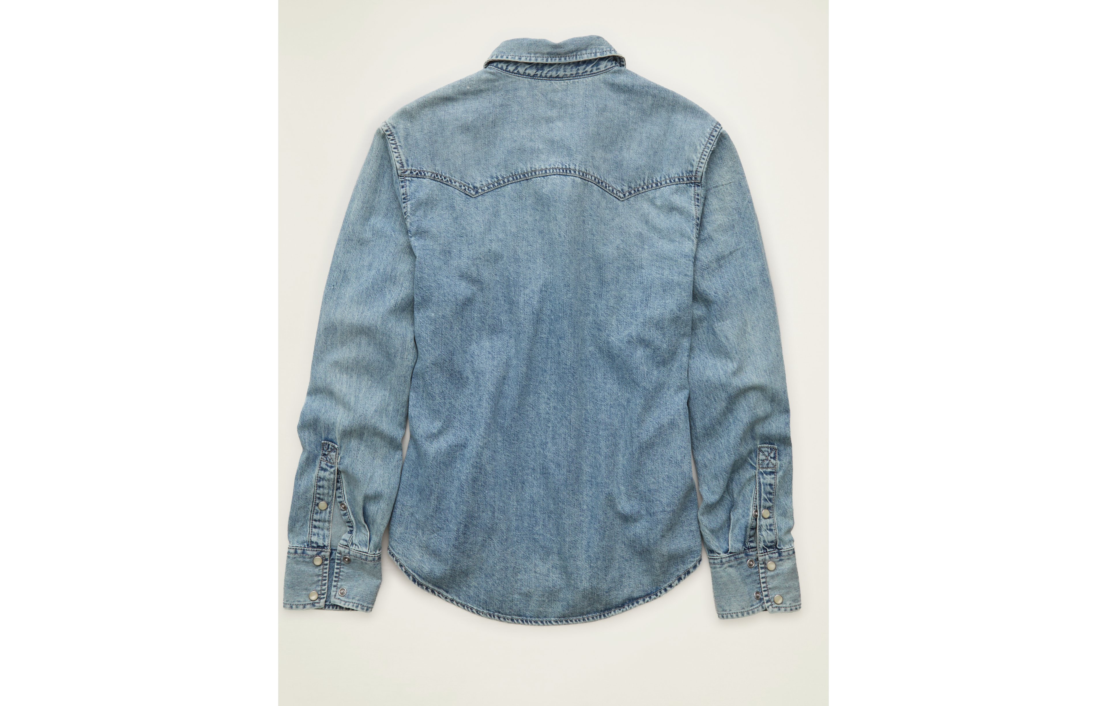 AE Throwback Denim Button-Up Shirt