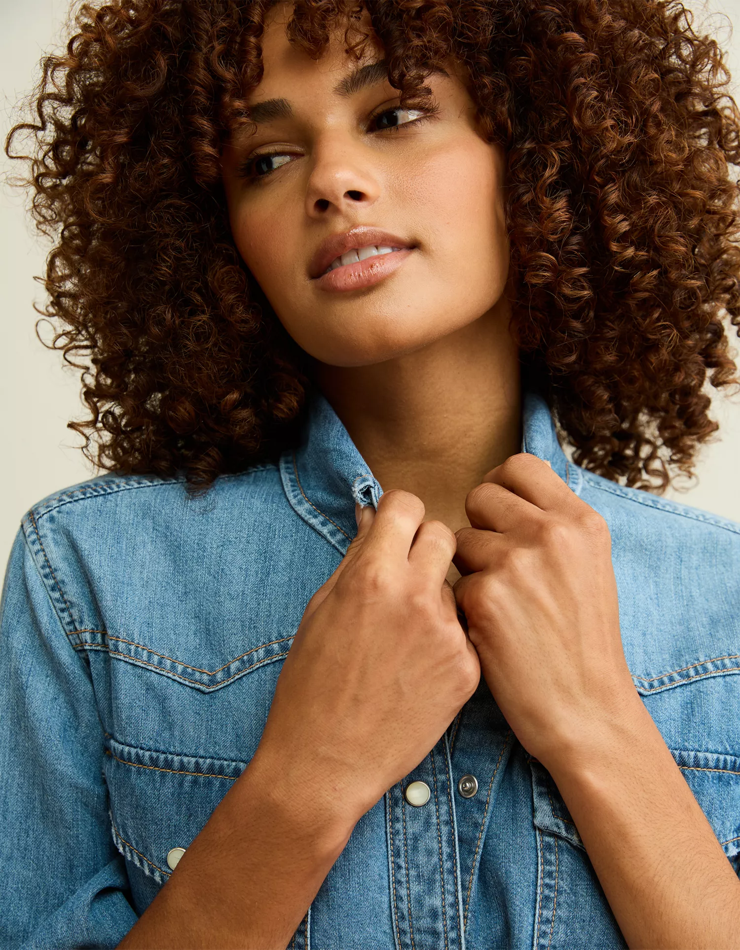 AE Throwback Denim Button-Up Shirt - thumbnail 7