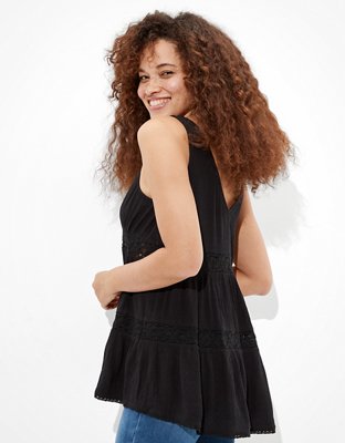AE Lace Tunic Tank Top