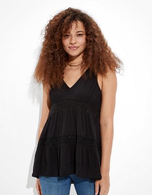 AE Lace Tunic Tank Top