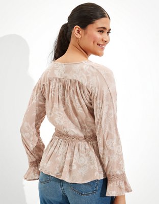 AE Lace Babydoll Top