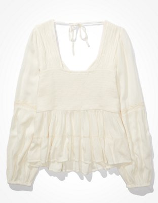 AE Embroidered Tunic Top