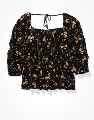 Женские блузки American Eagle AE Twist Front Blouse — фото 4
