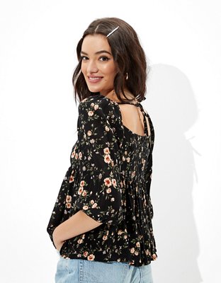 Женские блузки American Eagle AE Twist Front Blouse — фото 2