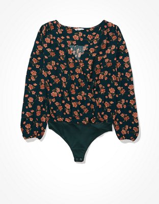 Боди AE Printed, длинный рукав — American Eagle — фото 3