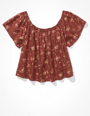 AE Off-The-Shoulder Blouse