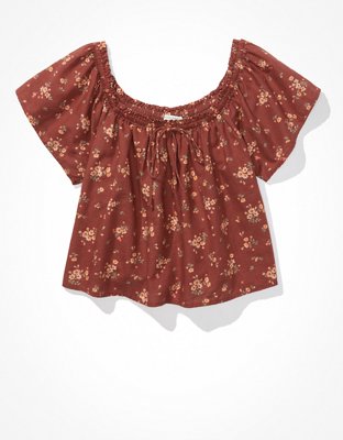 AE Off-The-Shoulder Blouse