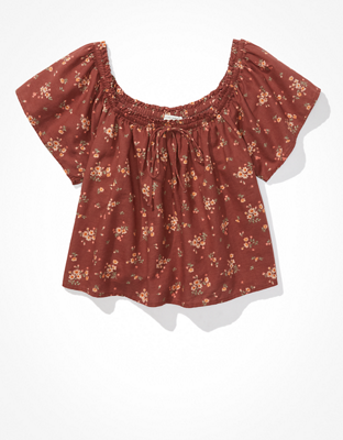 AE Off-The-Shoulder Blouse