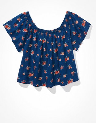 AE Off-The-Shoulder Blouse