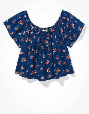 AE Off-The-Shoulder Blouse