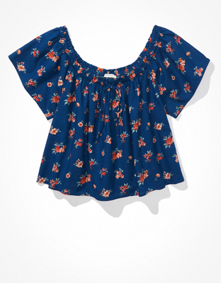 AE Off-The-Shoulder Blouse