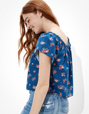 AE Off-The-Shoulder Blouse