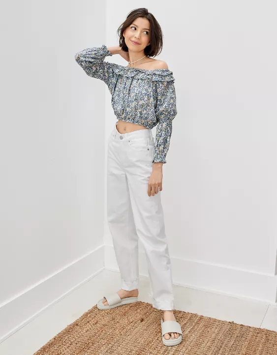 AE Off-the-Shoulder Blouse