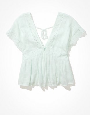 AE V-Neck Baybdoll Blouse