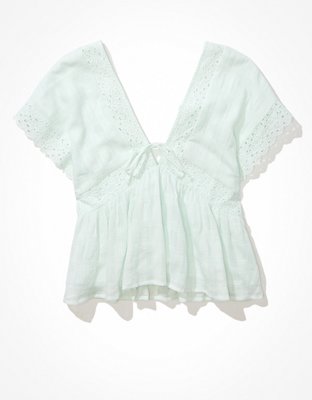 AE V-Neck Baybdoll Blouse
