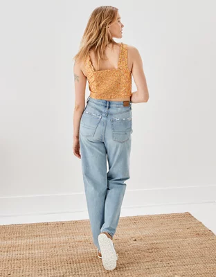 AE Square Neck Corset Tank Top