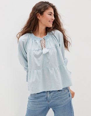 Amy V-neck Blouse