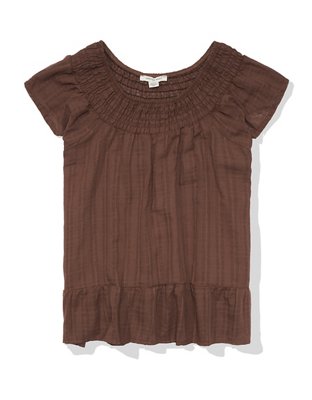 AE High Neck Babydoll Tank Top