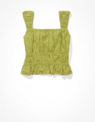 AE Cap Sleeve Babydoll Blouse