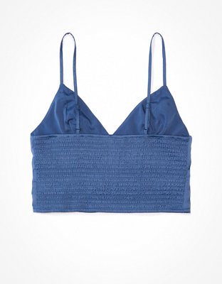 AE Cropped Silky Keyhole Cami