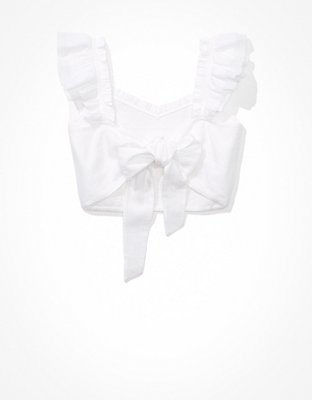 AE Smocked Ruffle Blouse