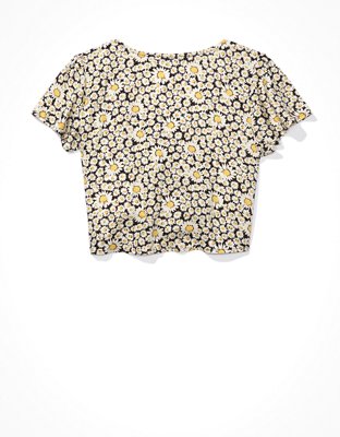 AE Cinch-Front Blouse