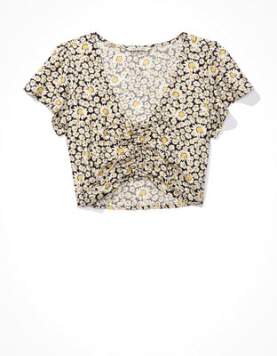 AE Cinch-Front Blouse