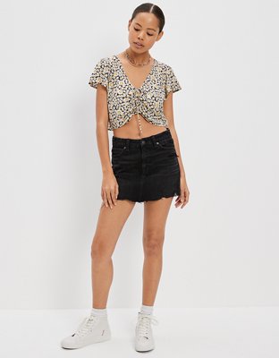 AE Cinch-Front Blouse