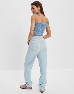 AE Smocked Crossover Cami