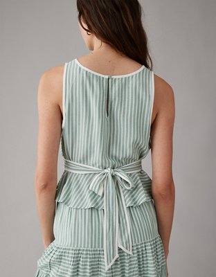 Женские топы American Eagle AE Tie-Back Tank Top — фото 4