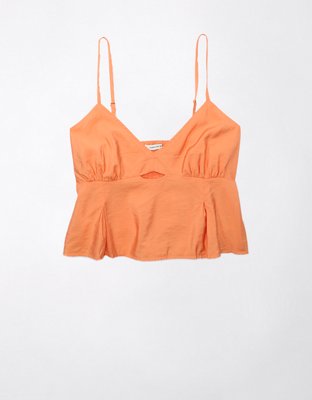Женские топы American Eagle AE Cut Out Tank Top — фото 4