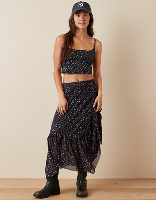AE Cropped Corset Tank Top
