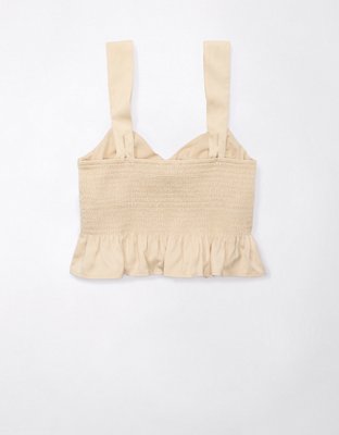 AE Satin Corset Tank Top