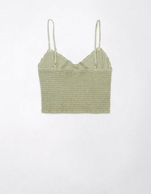 AE Cropped V-Neck Tank Top