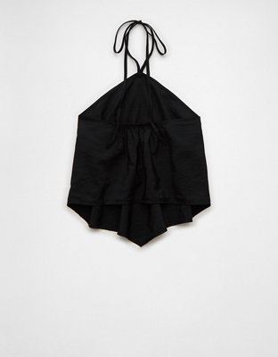 AE Y-Neck Bandana Halter Top