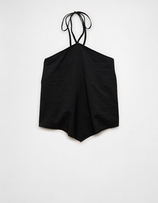 AE Y-Neck Bandana Halter Top