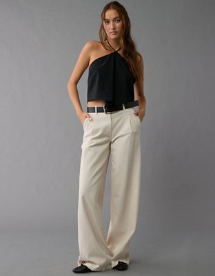 AE Y-Neck Bandana Halter Top
