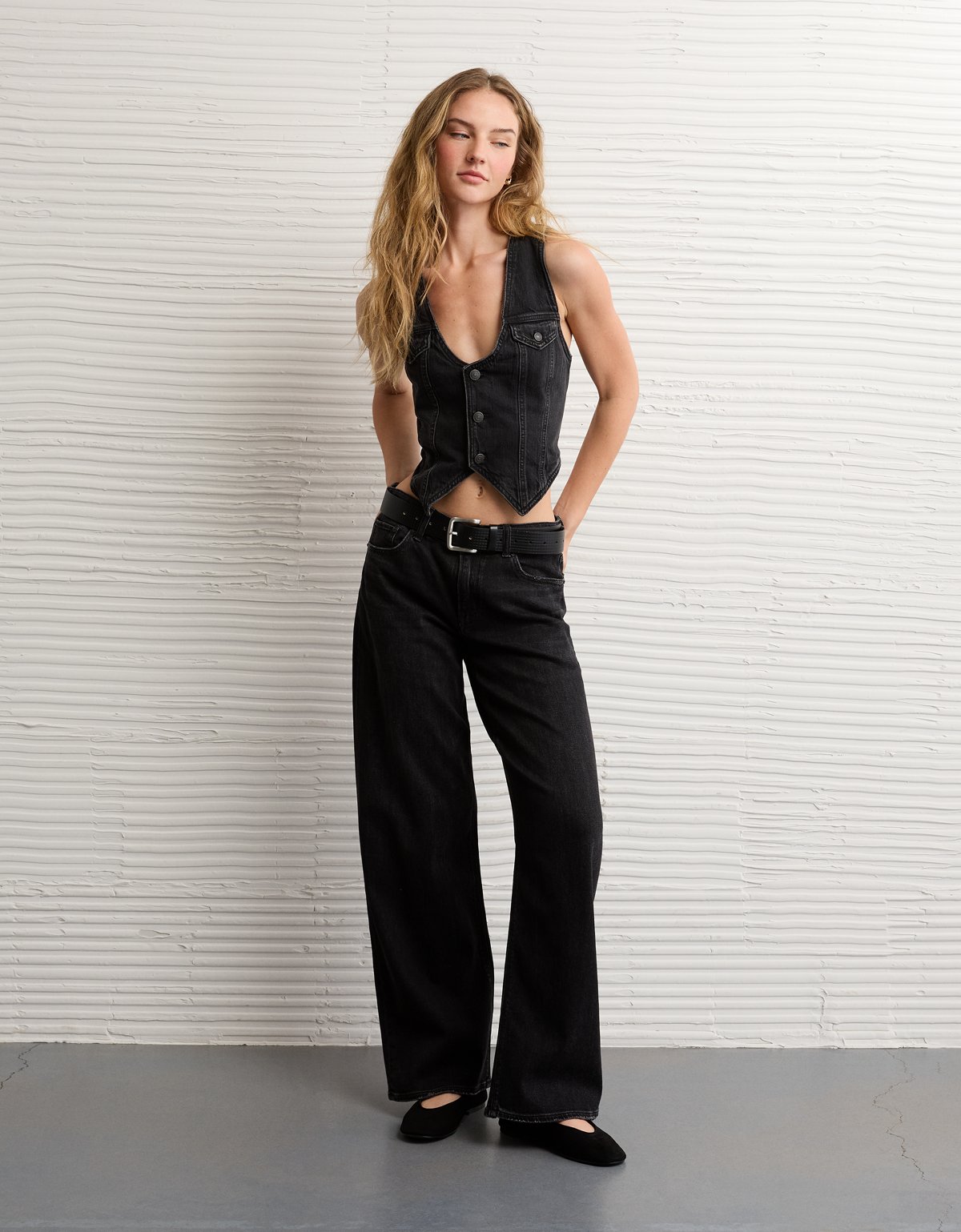 AE Denim Vest - image 5