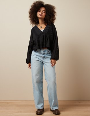 Женские блузки American Eagle AE Babydoll Blouse — фото 4
