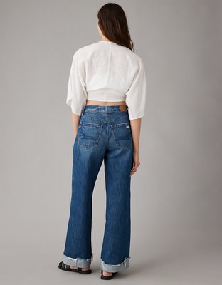 AE Tie-Front Wrap Top