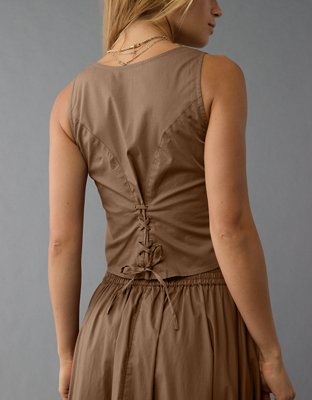 Женские жилеты American Eagle AE Corset Vest Tank Top — фото 2