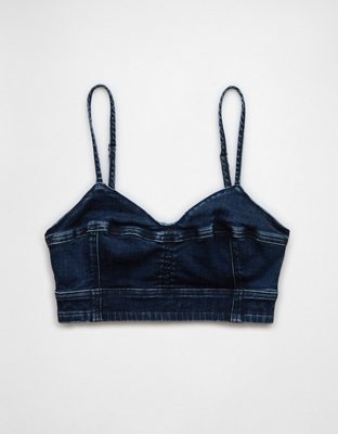 AE Denim Bralette