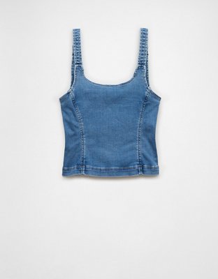 AE Denim Tank Top